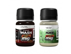 Пигменты, смывки, фильтры