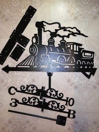 флюгер паровоз