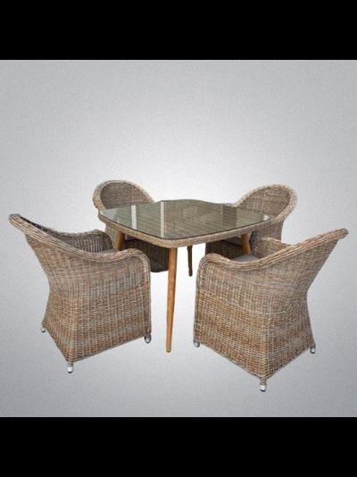 Комплект мебели T368/Y490 Beige (4+1)