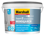 Marshall Export-2 Глубокоматовая краска для стен и потолков 9 л