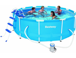 Каркасный бассейн Bestway Round Steel Pro Max (круг) 3.66 х 1.0 м ; артикул 56418