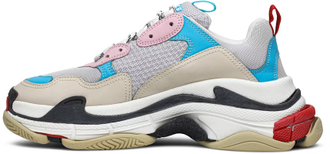 Кроссовки Balenciaga Triple S White Blue Pink