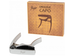 FLIGHT FC-SV каподастр для укулеле, цвет серебряный