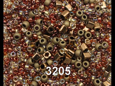 25г TOHO Beads Mix Ocha - Bronze  3205 - БРОНЗА