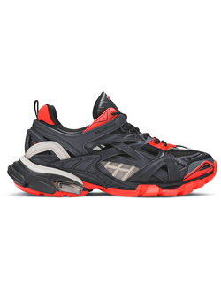 Кроссовки Balenciaga Track.2 Trainer Black Red Grey