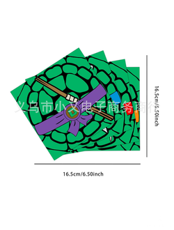 Салфетки черепашки ниндзя 33см 20шт
