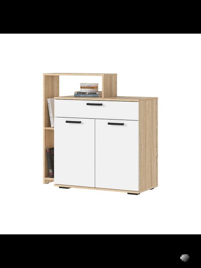 Санса КМ-01 Комод 1000 Сонома/Белый