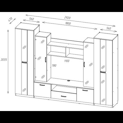 Гостиная Пальмира