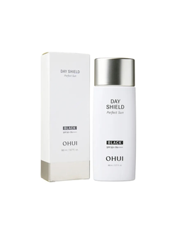 OHUI Day Shield Perfect Sun Black - солнцезащитный крем 80мл