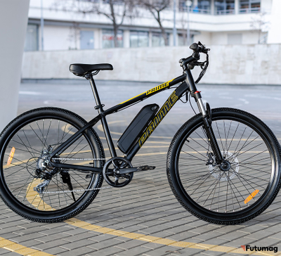 Электровелосипед Медведь Prime черный