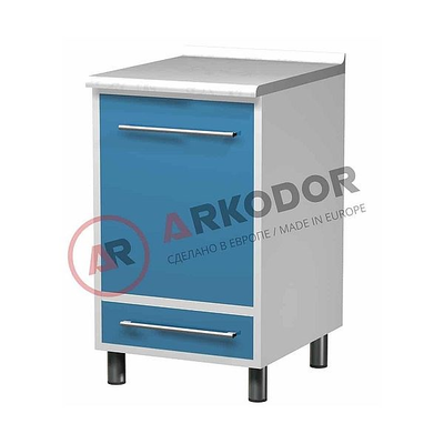 Тумба металлическая AR-03 со встроенным холодильником