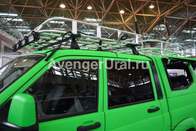 Багажник на крышу пикапа