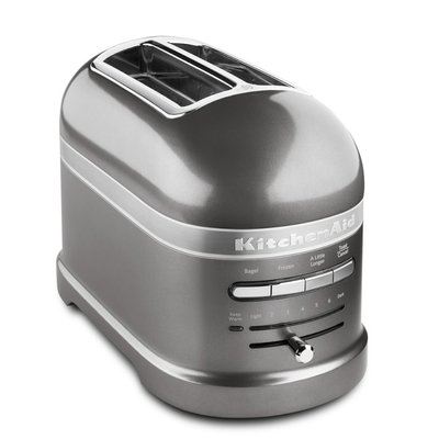 Тостер KitchenAid ARTISAN на 2 хлебца, серебряный медальон, 5KMT2204EMS