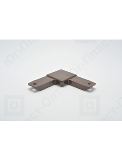 Уголок москитной сетки коричневый