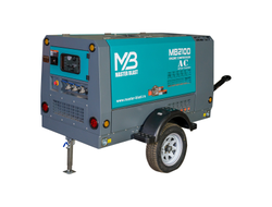 Винтовой компрессор Master Blast MB210D+AC (дизельный с осушителем)