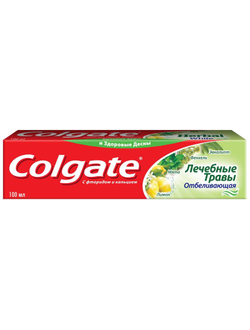 Зубная паста Colgate Лечебные травы отбеливающая,100 мл