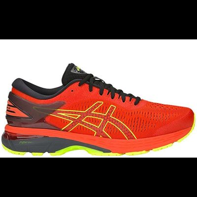 Asics Gel-Kayano 25 Красные с желтым