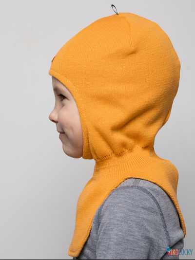Шапка-шлем 23301-01 х/б подклад, горчичный 42-44