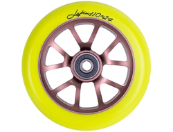 Купить колесо Tech Team Lupin (Yellow) 110 для трюковых самокатов в Иркутске
