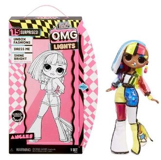 MGA Entertainment L.O.L. Surprise Lights Series - Angles Fashion Doll с 15 сюрпризами, 565178
