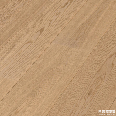 Паркетная доска Meister Дуб Натур Чистый 8906 HD400L