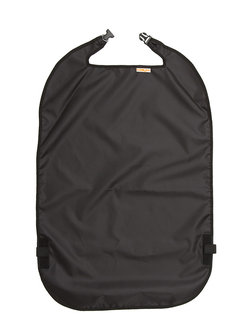 Накидка-защитка для автомобиля черная с 2 карманами