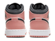 заказать кроссовки Nike (GS) Air Jordan 1 Mid Pink Quartz 555112-603
