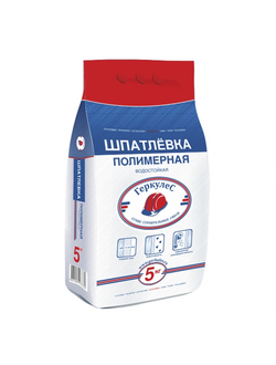 Шпатлевка полимерная водостойкая Белая на цементной основе,5 кг GT-73