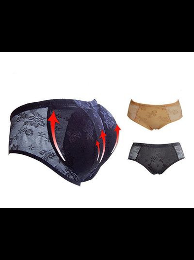 Двое легких трусиков пуш-ап по более чем оптимистичной цене позволят сэкономить и купить недорого.