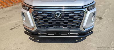 Бампер РИФ силовой передний/защита штатного бампера Changan Hunter Plus c защитой радиатора