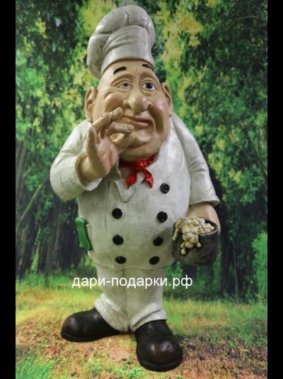 Шеф - Повар 70*35 см  5,8 кг  полистоун Россия 6219/012841*