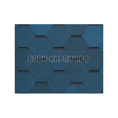 Гибкая черепица Tegola nordland нордик синий с отливом