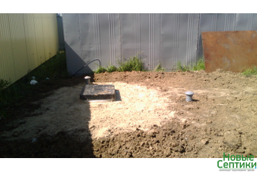 Монтаж погреба Тингард 2500 (Лесная поляна, 2017)