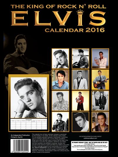 Elvis Календарь 2016