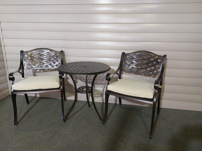 Комплект мебели из алюминия Paris 60