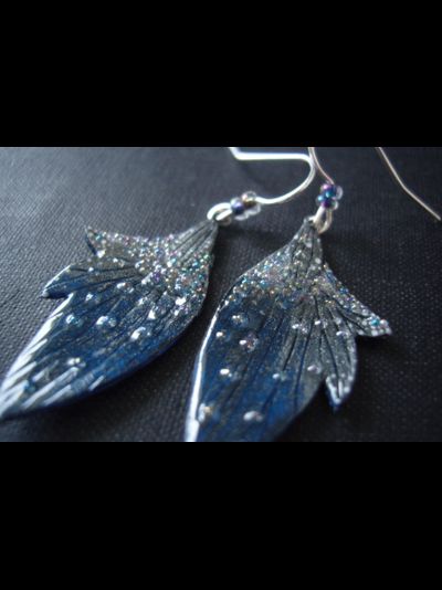 Серьги с крылышками феи Грёз