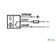 Емкостный датчик уровня CSB A41A5-01G-6-L