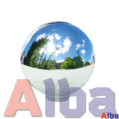 Шар 400мм с серебристым напылением Светильник уличный 40см