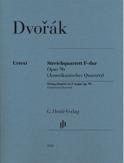 Antonín Dvorák String Quartet F major op. 96 (American Quartet)