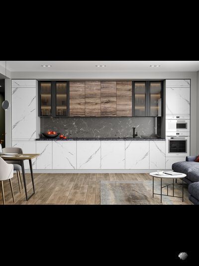 Кухня «Лофт» модульная кухня разные цвета