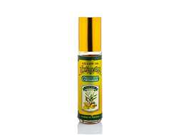 Шариковый жидкий бальзам желтое масло Green Herb (8 мл)