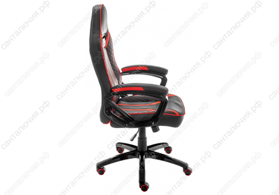 Кресло Lazer черное / красное