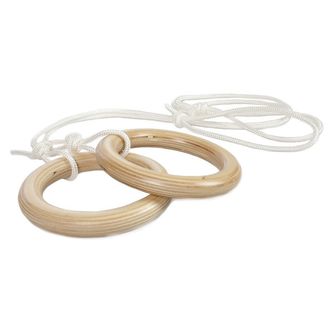 Кольца гимнастические деревянные