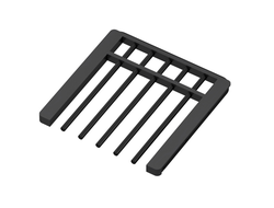 Вешалка для брюк выдвижная, серия 460, L=450, Дер. тёмн., Чёрн., RU   WD0417.VP045.BK0PC.RU   ARISTO