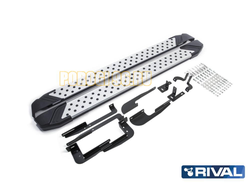 Пороги на Hyundai IX-35 (2010-2015) Bmw-style V2