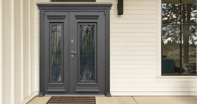 Стальная дверь   Grand Luxe (терморазрыв). Заказная модель. 2100х1700