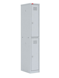 Односекционный металлический шкаф для одежды ШРМ-12