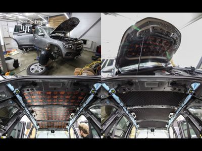 Шумоизоляция Mercedes-benz GLB / Мерседес-Бенц ГЛБ
