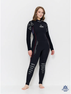 Гидрокостюм неопрен 5мм Sargan "NERO 2.0" Long lady р.M