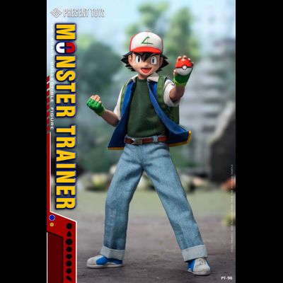 ПРЕДЗАКАЗ - Эш Кетчум (серия Pokemon) - Коллекционная ФИГУРКА 1/6 Monster Trainer (PT-sp96) - PRESENT TOYS ?ЦЕНА: 16900 РУБ.?